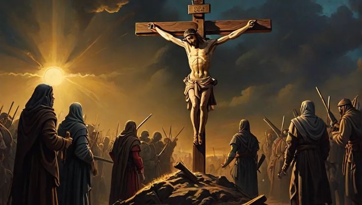 Sunrise over calm mountains