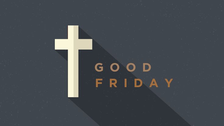 Crucifix silhouette at sunrise