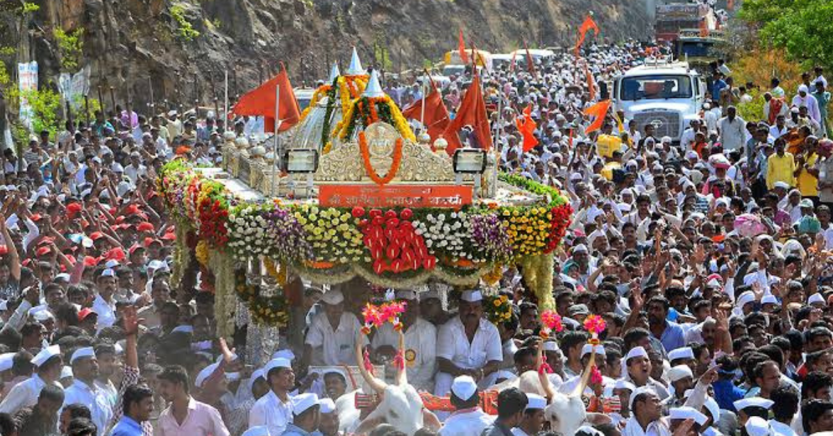 Palkhi Sohala - sacred palanquin procession of Pandharpur Wari