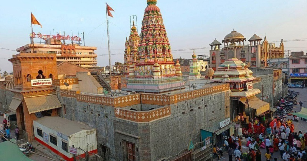 Shri Vitthal-Rukmini Temple, Pandharpur – main entrance and temple architecture