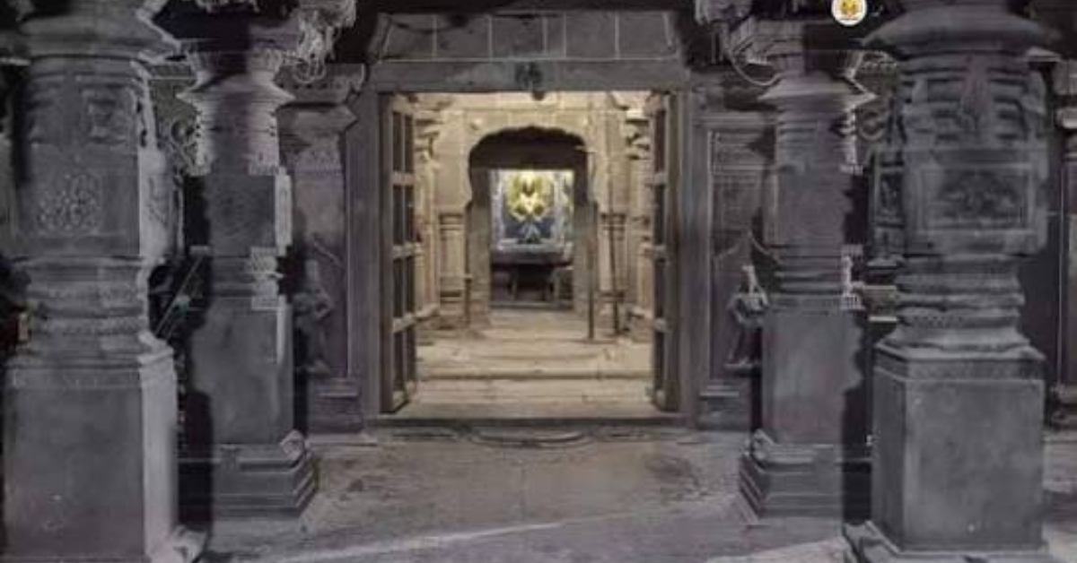 Temple architecture details - stone carvings