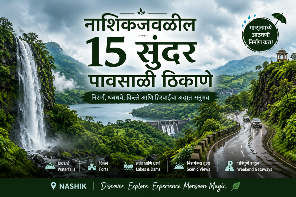 15 Best Monsoon Places Near Nashik